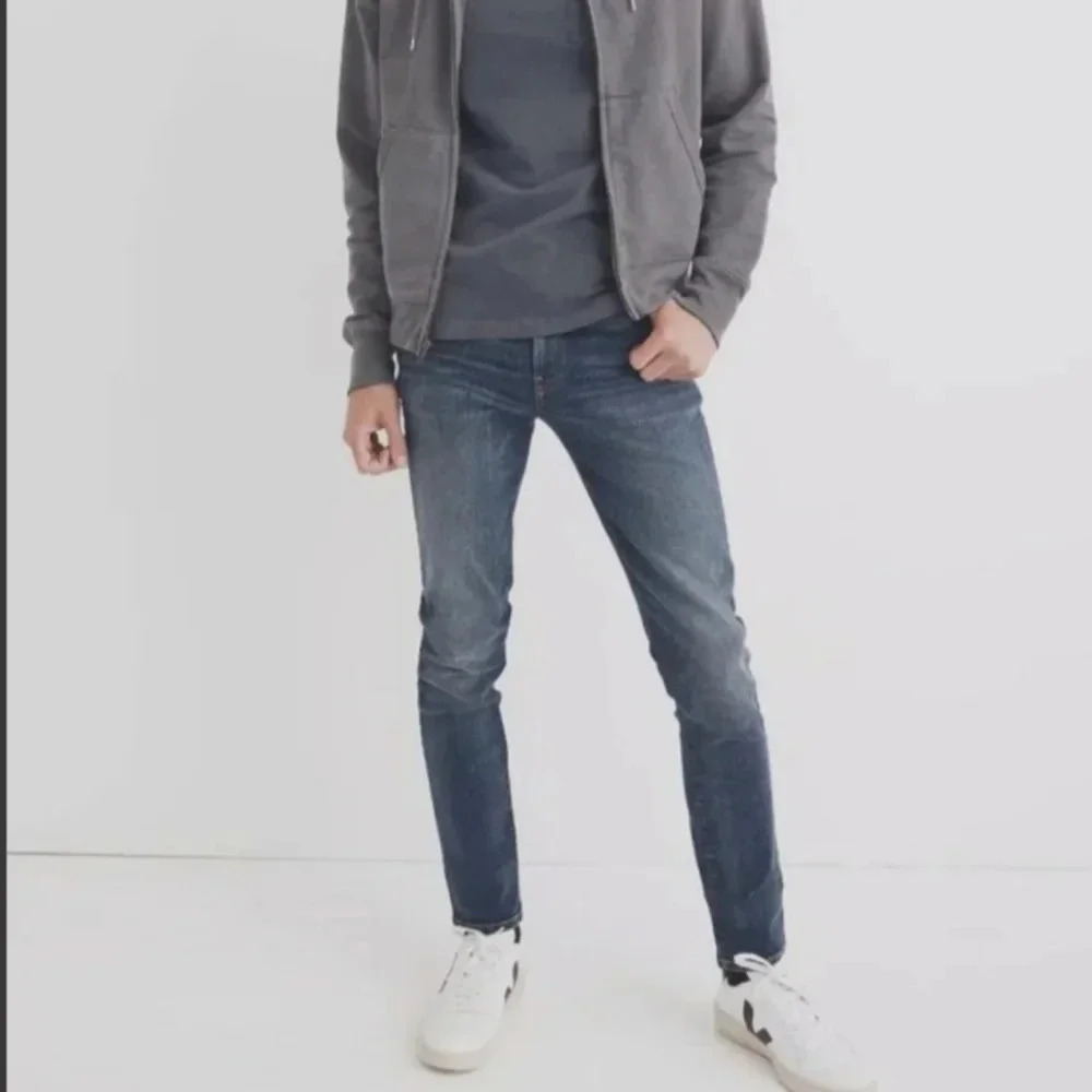 MADEWELL mens skinny skinny jeans denim size 29 x 32